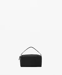 Mango Women's Double Straps Nylon Handbag