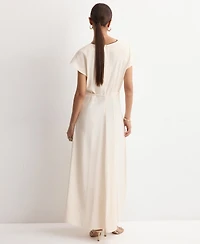 Mango Women's Belt Detail Dress