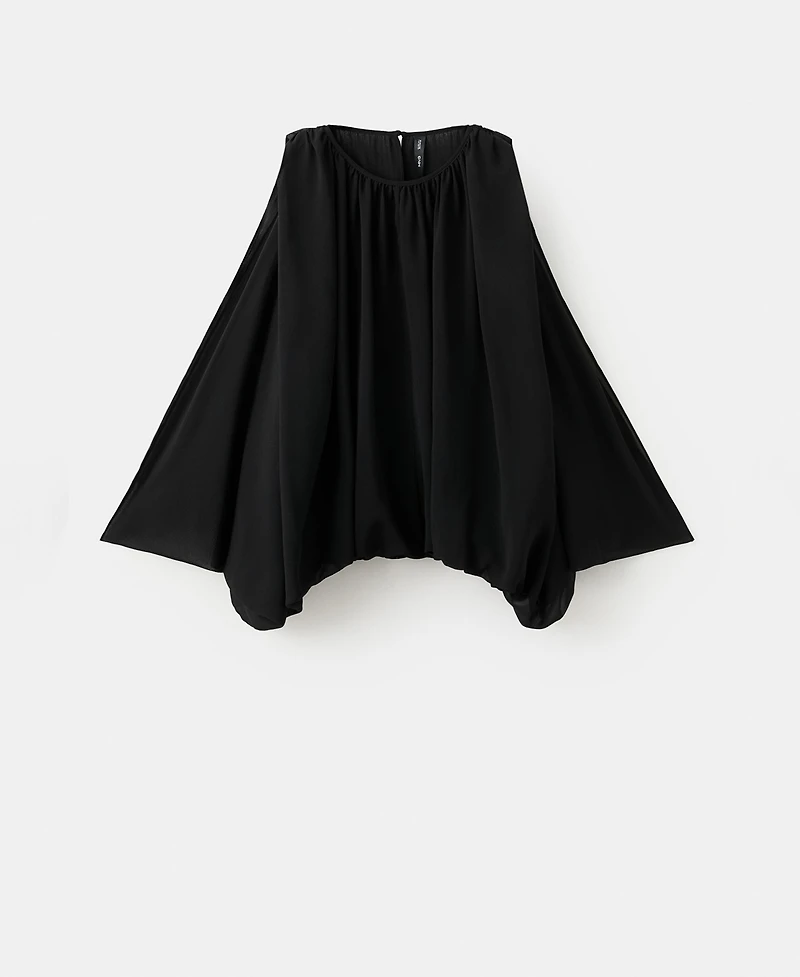 Mango Women's Puff Sleeves Blouse