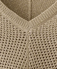 Mango Women's V-Neck Knit Top