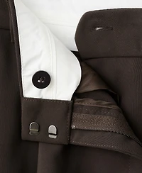 Mango Women's Straight Mid-Rise Bermuda Shorts