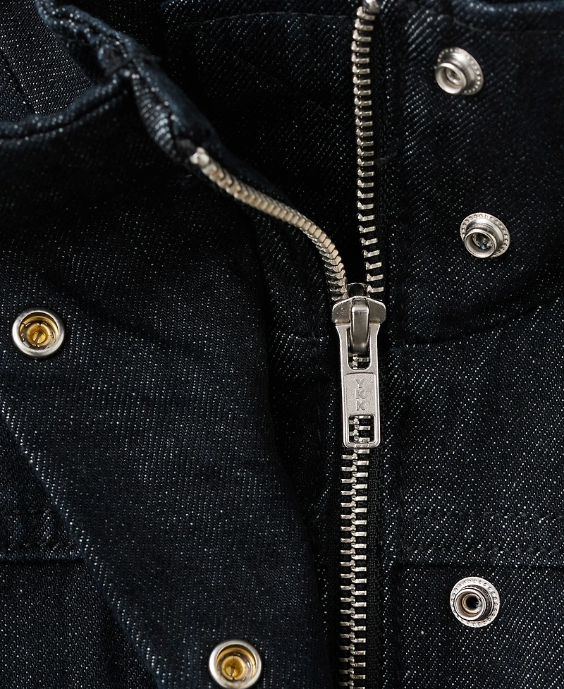 Mango Women's Pockets Oversized Denim Barn Parka