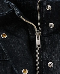 Mango Women's Pockets Oversized Denim Barn Parka