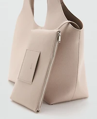 Mango Women's Large Shopper Bag