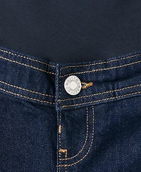 Mango Women's Pockets Wide Leg Maternity Jeans