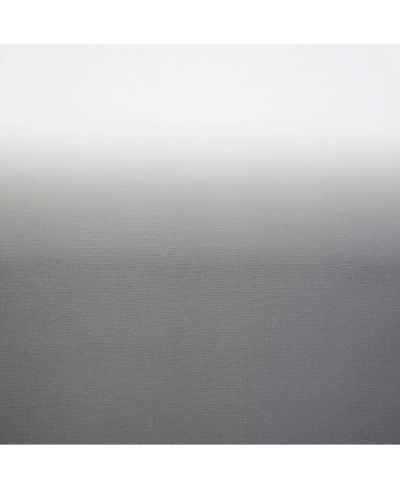 Kate Aurora Tropical Living Semi Matte Sheer Ombre Chic Grommet Top Window Curtains - 52 in. W x 84 L