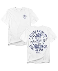 Mustang Men's Shelby American Usa Built Front Back T-Shirt