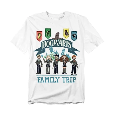 Harry Potter Men's Hogwarts Family Trip T-Shirt
