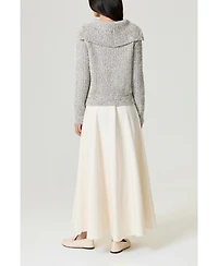 Nocturne Women's Textured Knit Cardigan