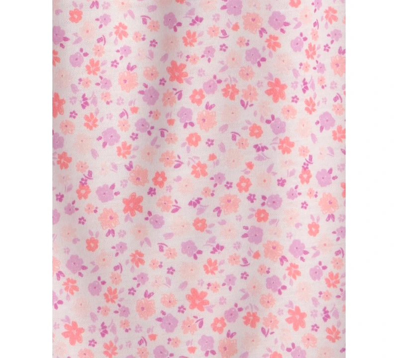 Carter's Girls' 2-14 'Dream' Floral Loose Fit Night Gown, 2-Pack
