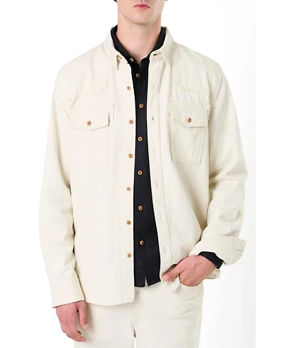 Velez Men's Elon Semi-Fitted Long Sleeve Overshirt