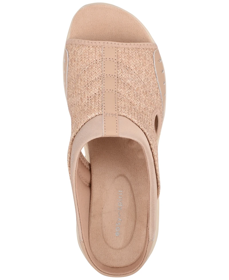 Easy Spirit Women's Traciee Slip-On Flat Sandals