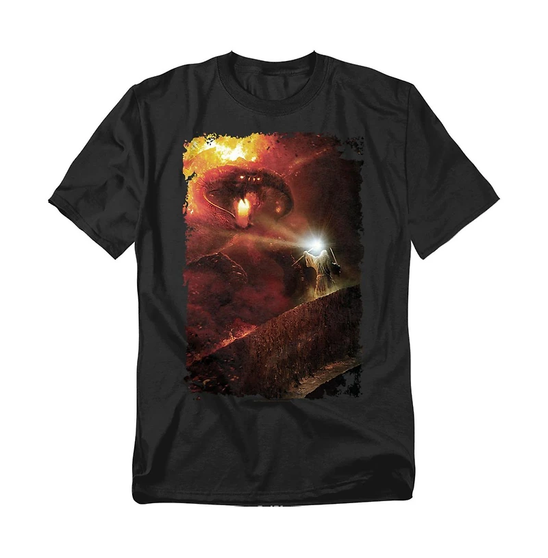Lord Of The Rings Men's Balrog You Shall Not Pass T-Shirt