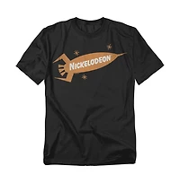 Logovision Men's Nickelodeon Brand Nick Retro Rocket Logo T-Shirt