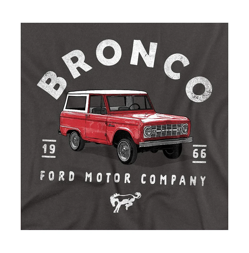 Mustang Men's Ford Bronco Illustrated T-Shirt