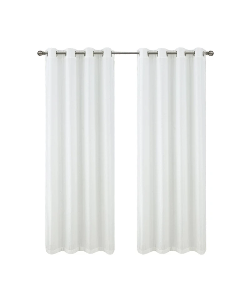 Rt Designers Collection Sedona 100% Polyester 140 Gsm Jacquard Grommet Curtain Panel