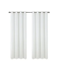 Rt Designers Collection Sedona 100% Polyester 140 Gsm Jacquard Grommet Curtain Panel