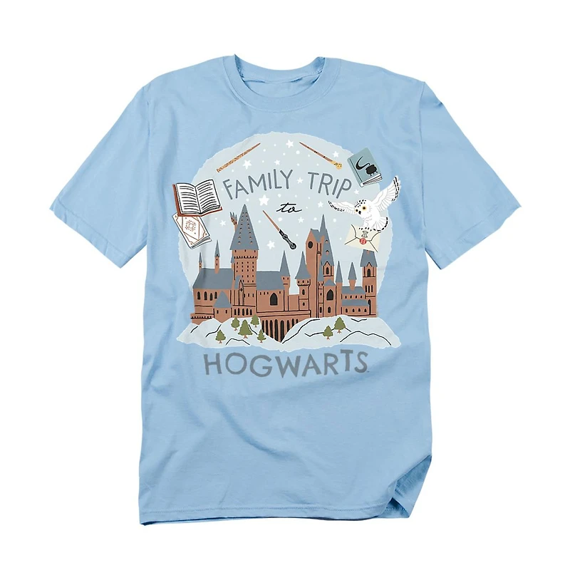Harry Potter Men's Family Trip to Hogwarts T-Shirt