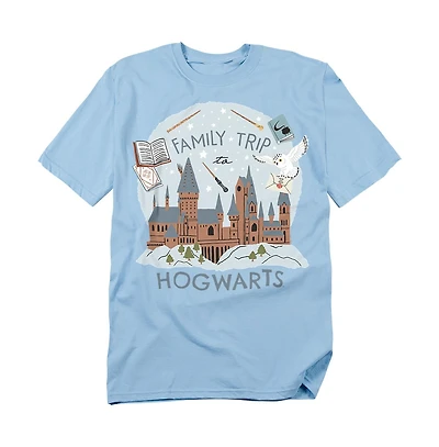 Harry Potter Men's Family Trip to Hogwarts T-Shirt
