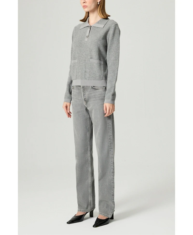 Nocturne Women's Polo Knit Sweater