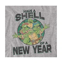 Teenage Mutant Ninja Turtles Men's Shell Of A New Year T-Shirt