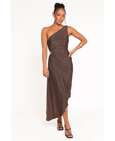 Petal and Pup Women's Emma One Shoulder Midi Dress