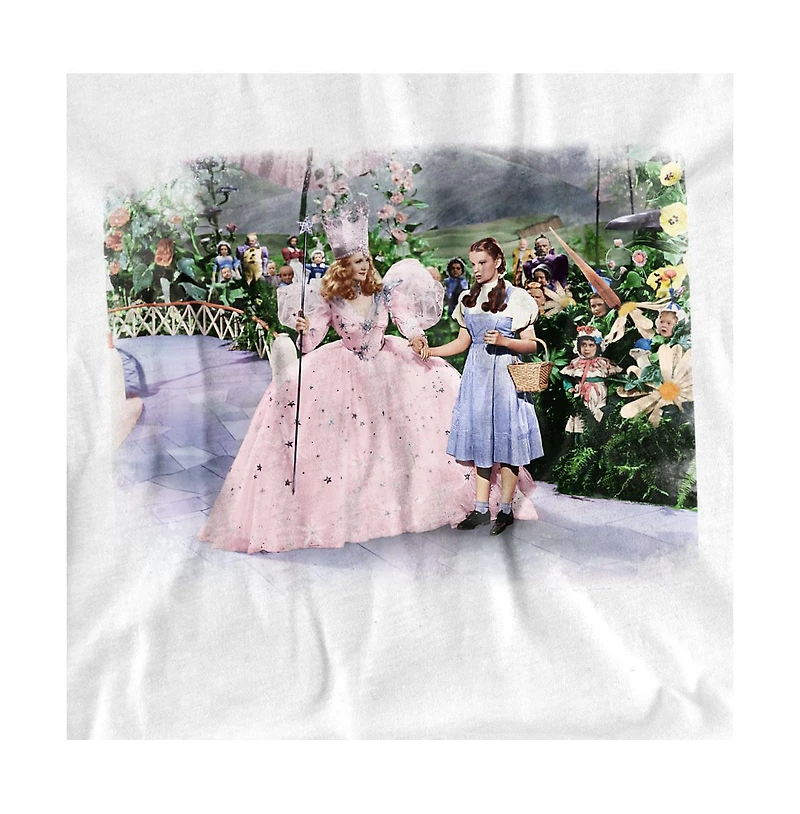 Wizard Of Oz Men's Dorothy And The Good Witch T-Shirt