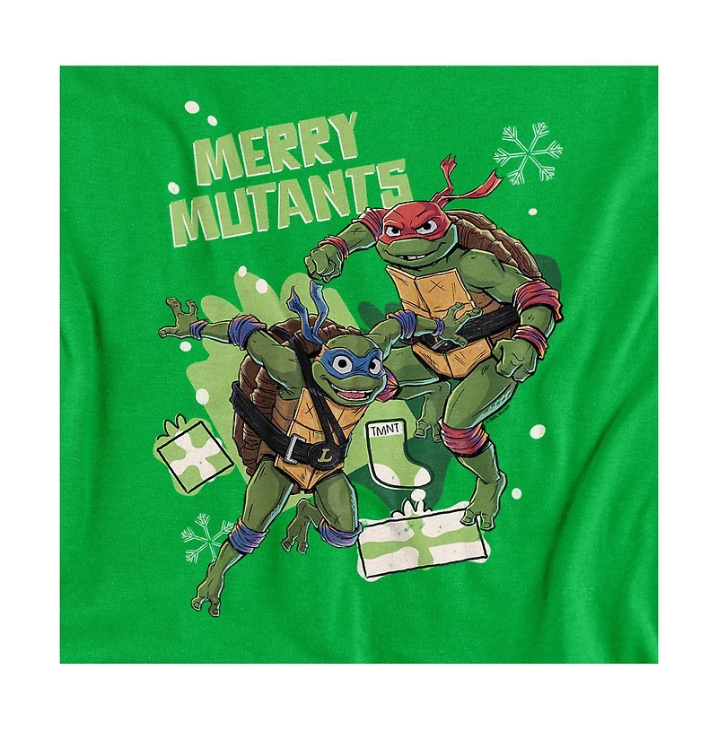 Teenage Mutant Ninja Turtles Men's Merry Mutants Christmas T-Shirt