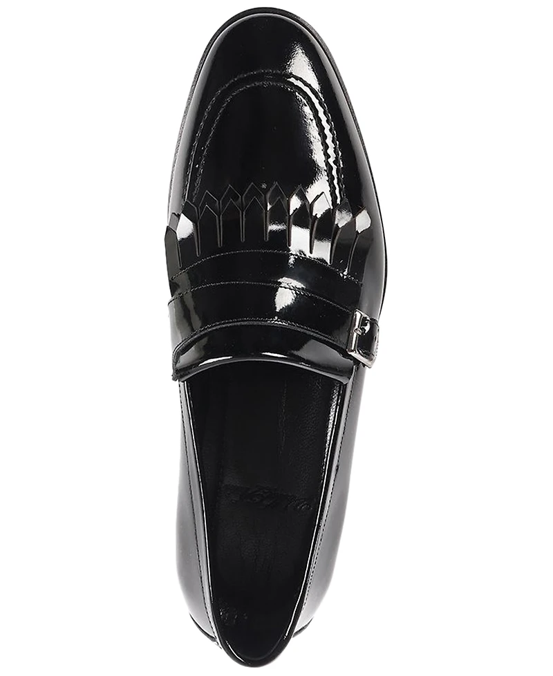 Vellapais Men's Kimpton Monk Strap Round Toe Dress Loafers