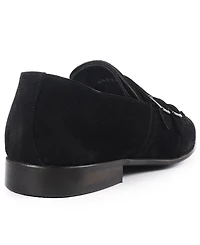 Vellapais Men's Nexus Double Monk Wingtip Slip-On Shoes