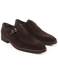 Vellapais Men's Monk Strap Slip-On Dress Shoes