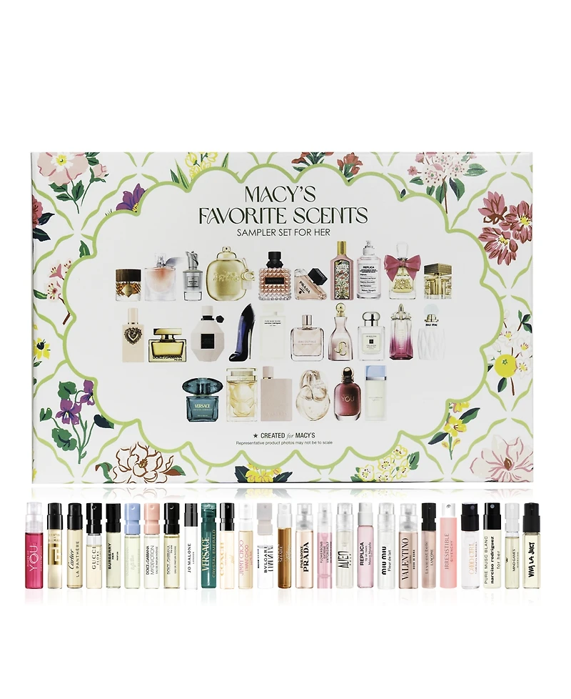 Macy's 26-Pc. For Her Fragrance Sampler Set