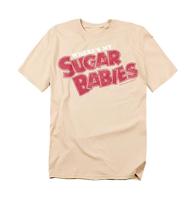 Tootsie Roll Men's Where's My Sugar Babies T-Shirt
