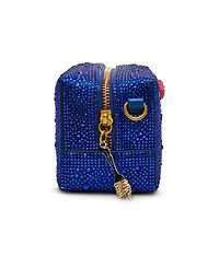 Betsey Johnson Hats Off Convertible Rhinestone Crossbody Bag