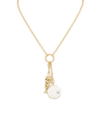 Patricia Nash Gold-Tone Plated Removable Charm Necklace
