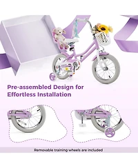 Mecale Girls' Bike with Doll Seat and Streamers