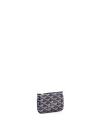 Pre-Owned Goyard Nano Senat Zip Key Pouch Coated Canvas