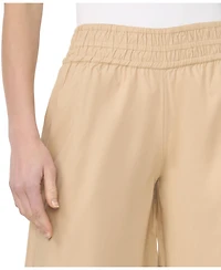 CeCe Women's Smock Waist Pull-On Pants