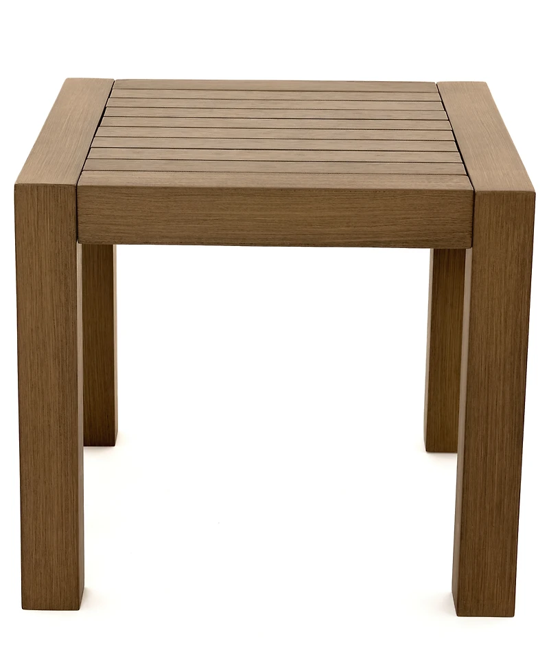 Agio Vera 22" Aluminum Outdoor End Table, Created for Macy's