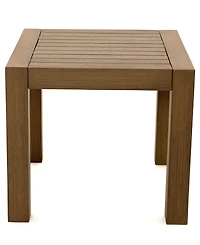 Agio Vera 22" Aluminum Outdoor End Table, Created for Macy's