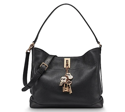 Karl Lagerfeld Paris Gisele Hobo Magnetic Shoulder Bag
