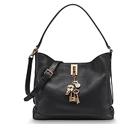 Karl Lagerfeld Paris Gisele Hobo Magnetic Shoulder Bag