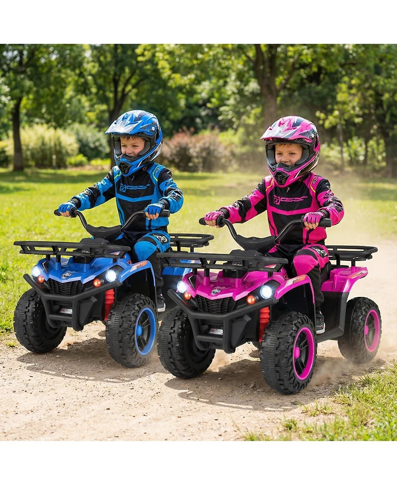 Mecale 24V Electric Ride On Quad with Led Headlights