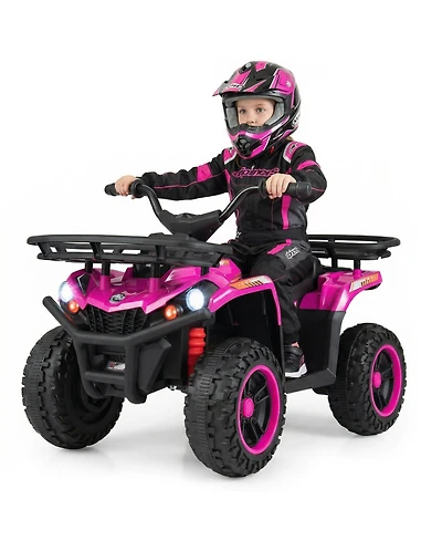 Mecale 24V Electric Ride On Quad with Led Headlights