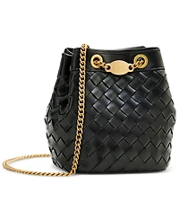 Yara Hand-Woven Bucket Bag