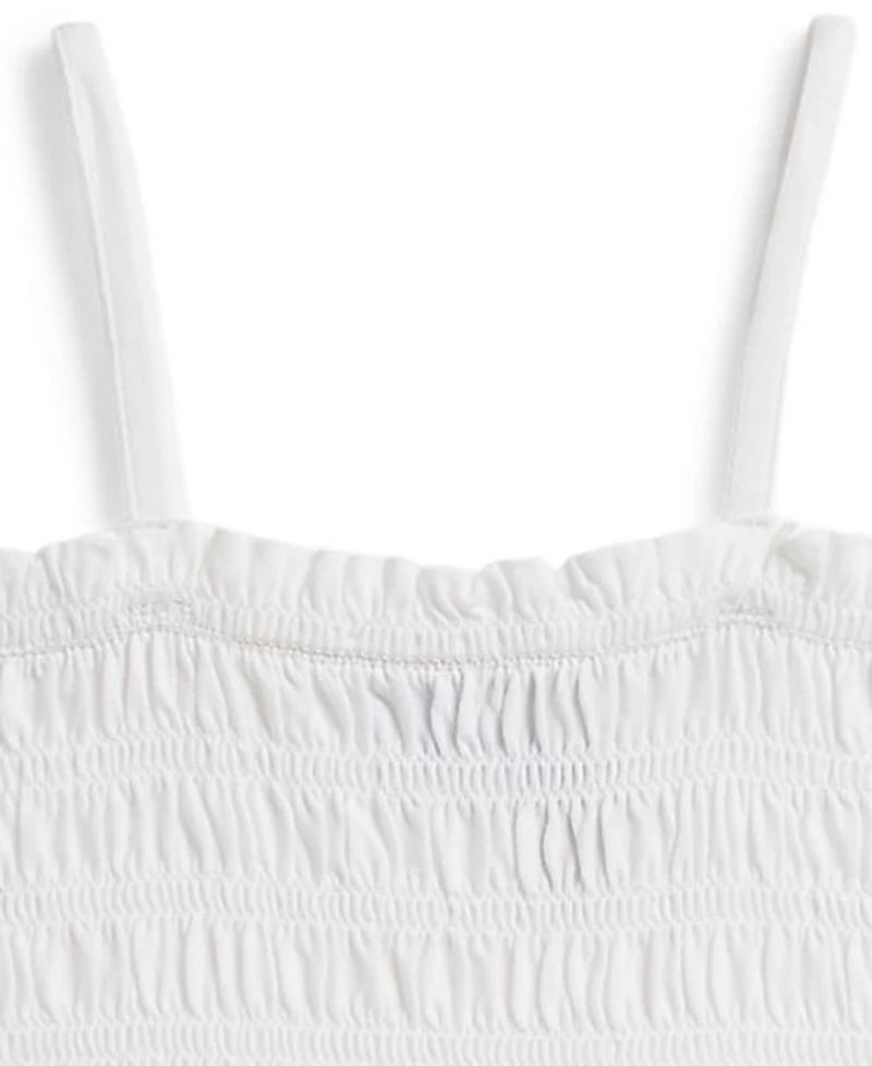 Polo Ralph Lauren Girls' 2T-6X Smocked Cotton Jersey Dress