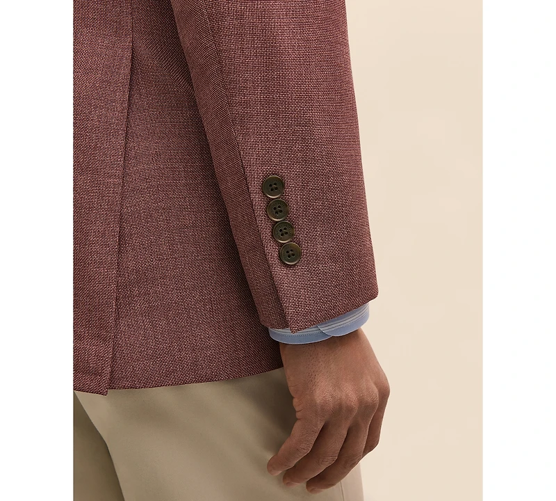 B by Brooks Brothers Men's Notch Lapel Collar Blazer