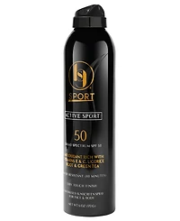 Black Girl Sunscreen Active Sport Spray Spf 50, 6 oz.