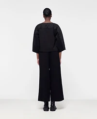 Leem Women's Quilted Embroidered Top