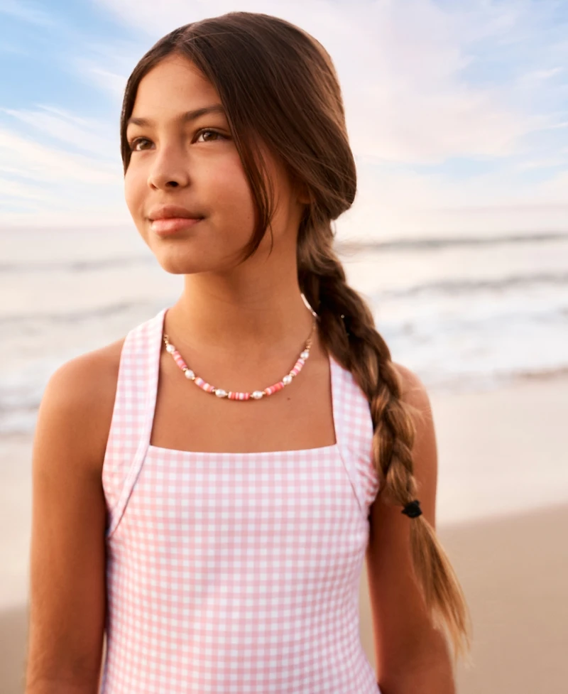 abercrombie kids Girls' Drop Waist Printed Pull-On Mini Dress